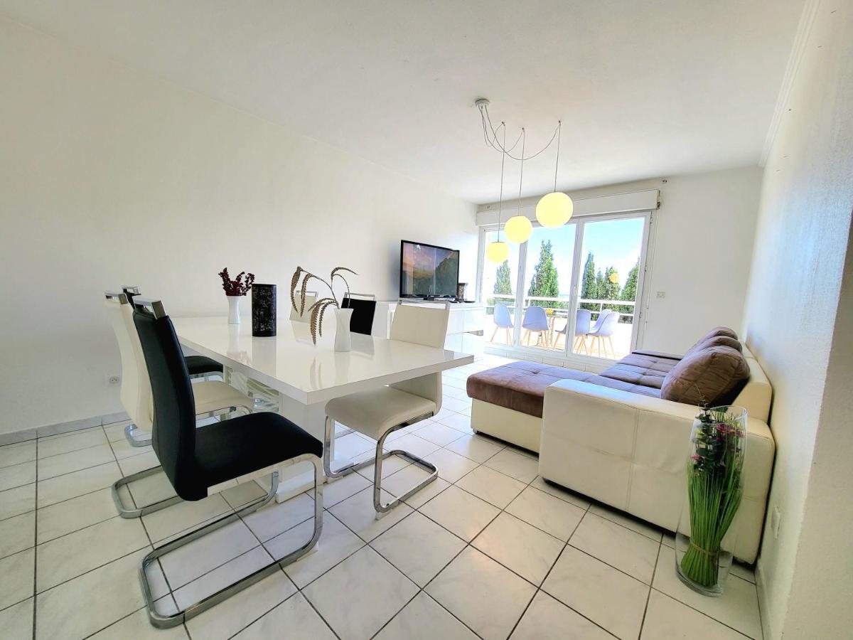 Appart Luxueux 3 Pieces, Piscine, Mer, Terrasse Cannes Zewnętrze zdjęcie