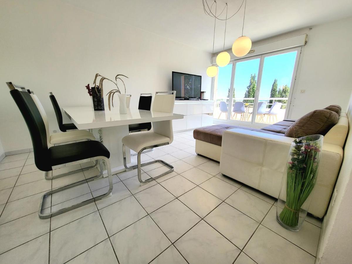 Appart Luxueux 3 Pieces, Piscine, Mer, Terrasse Cannes Zewnętrze zdjęcie